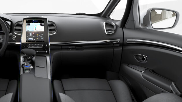 Rendu CGI photoréaliste d'un véhicule Renault réalisé pour un module e-learning.