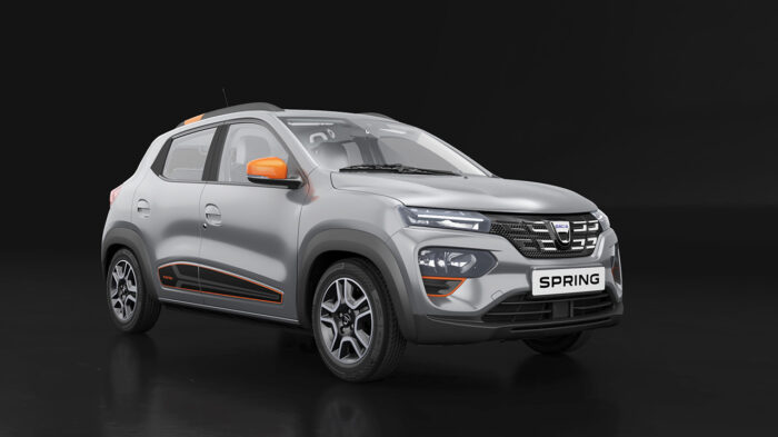 Rendu CGI photoréaliste d'un véhicule Renault réalisé pour un module e-learning.